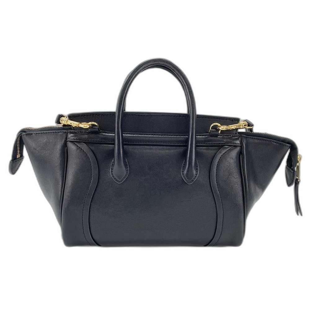 Celine Little Luggage Shoulder Bag, Black - Picture 2 of 14